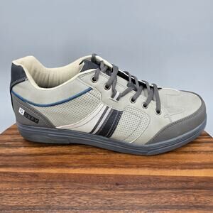 Gravity Defyer Gdefy Shoes Men's 13 M Gray Leather Walking Orthopedic Sneakers